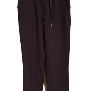 Lululemon Black Elastic Waist Ankle Pants Size 2 D